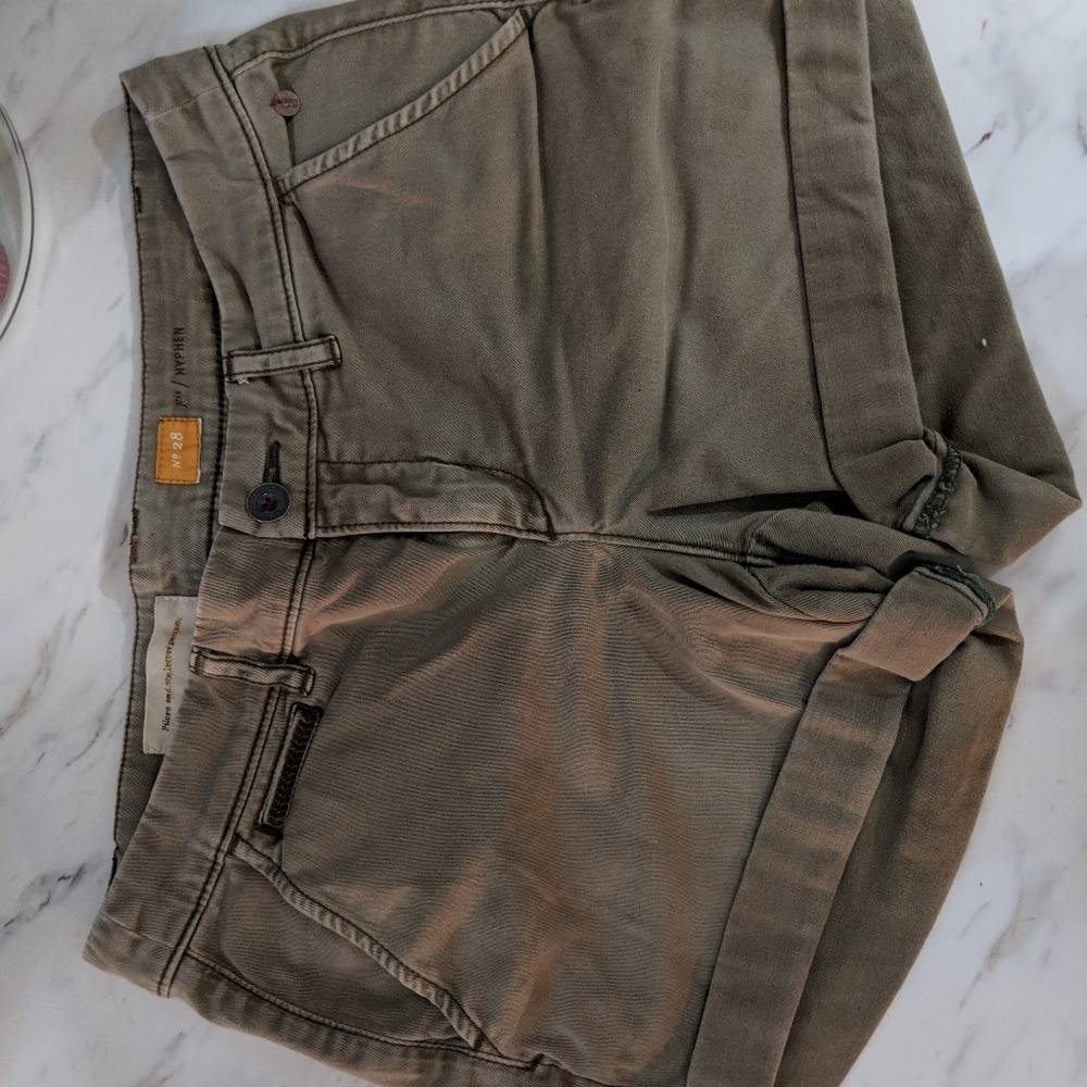 Pilcro and the Letterpress Anthropologie shorts